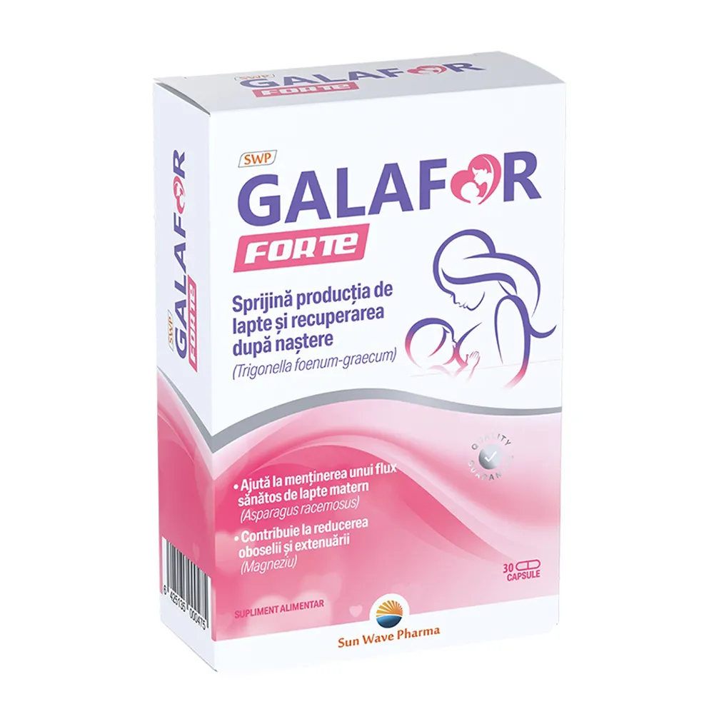 Galafor Forte, 30 capsule, Sun Wave Pharma