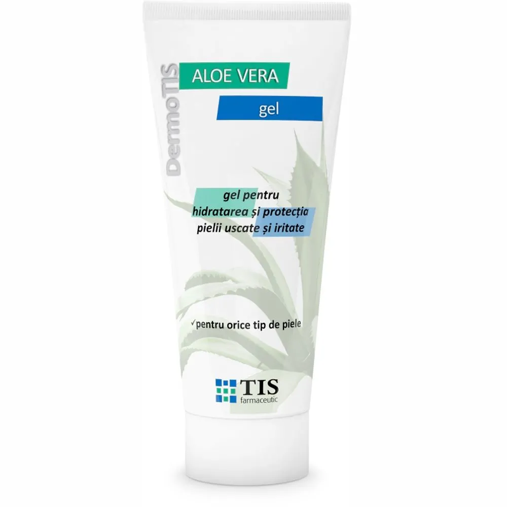 Gel cu aloe vera DermoTIS, 100ml, Tis Farmaceutic - Pret Avantajos |  Minifarm
