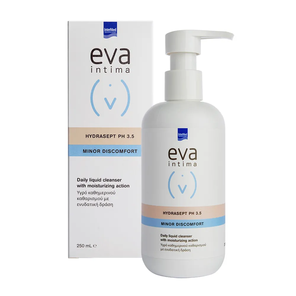 Gel de curatare zilnica cu actiune hidratanta Eva Intima Hydrasept pH 3.5, 250 ml, Intermed
