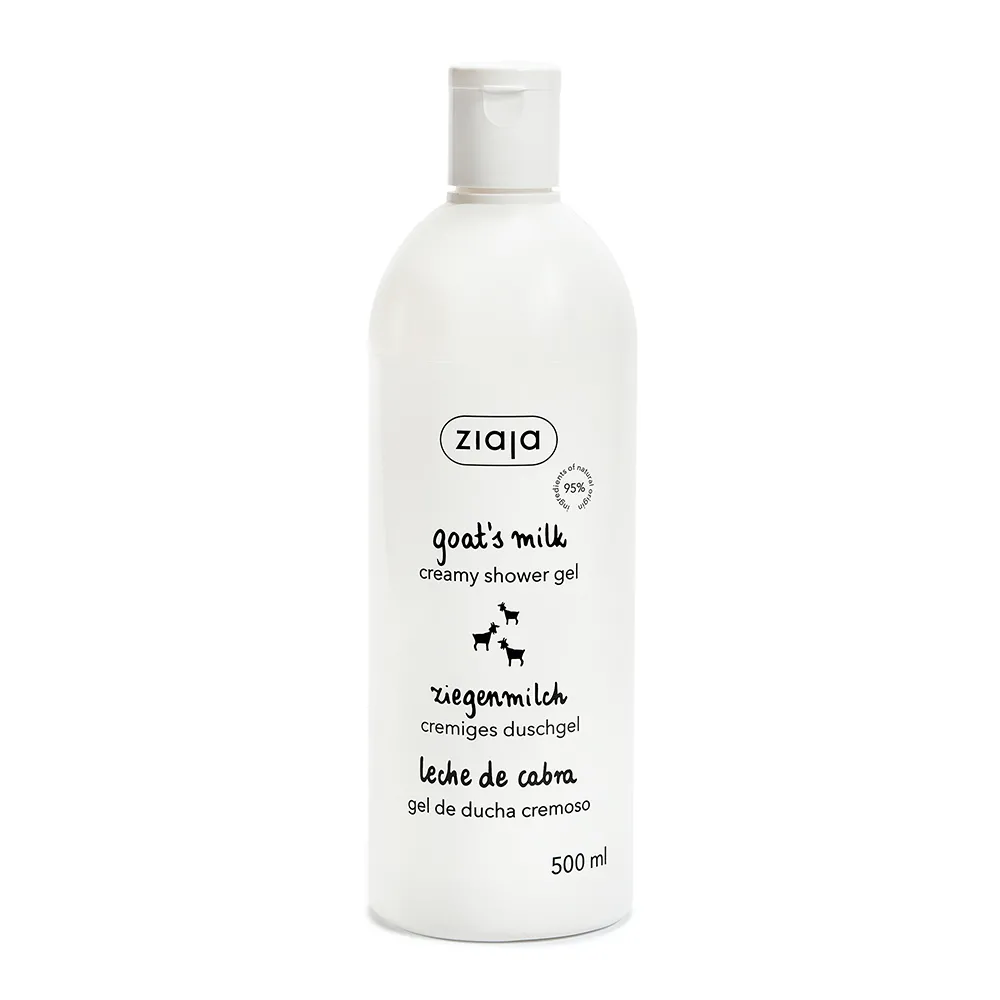 Gel de dus crema cu lapte de capra, 500 ml, Ziaja