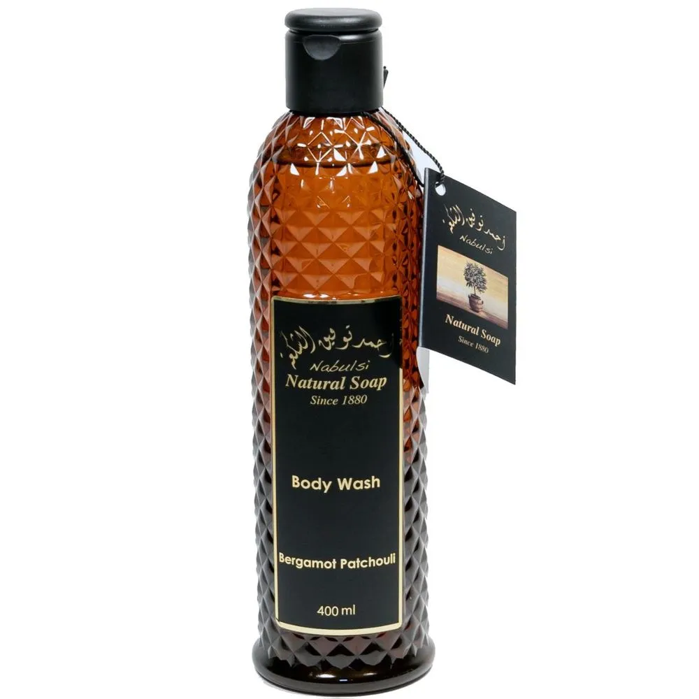 Gel de Dus cu Bergamota si Patchouli, 400 ml, Nabulsi