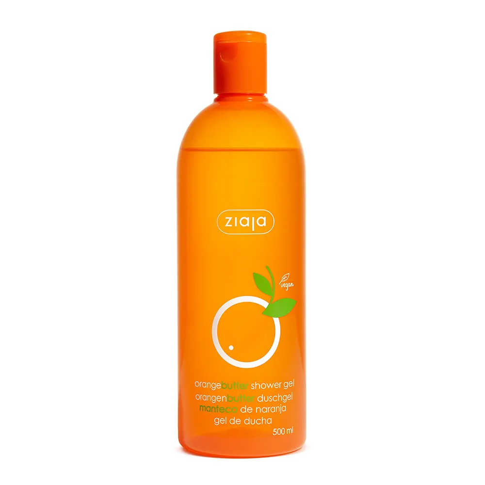 Gel de dus cu unt de portocala, 500 ml, Ziaja