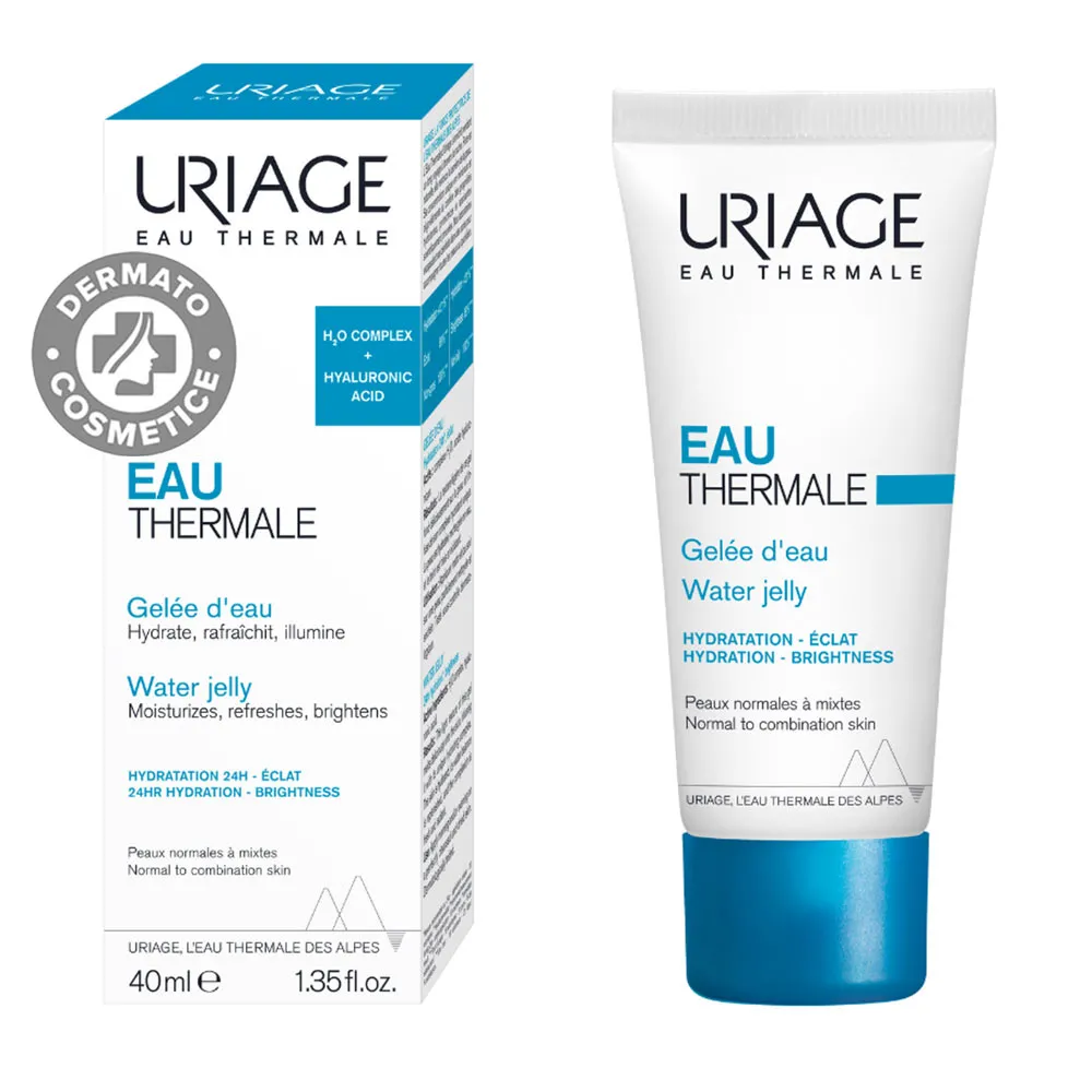 Gel hidratant pentru ten normal-mixt Eau Thermale, 40 ml, Uriage