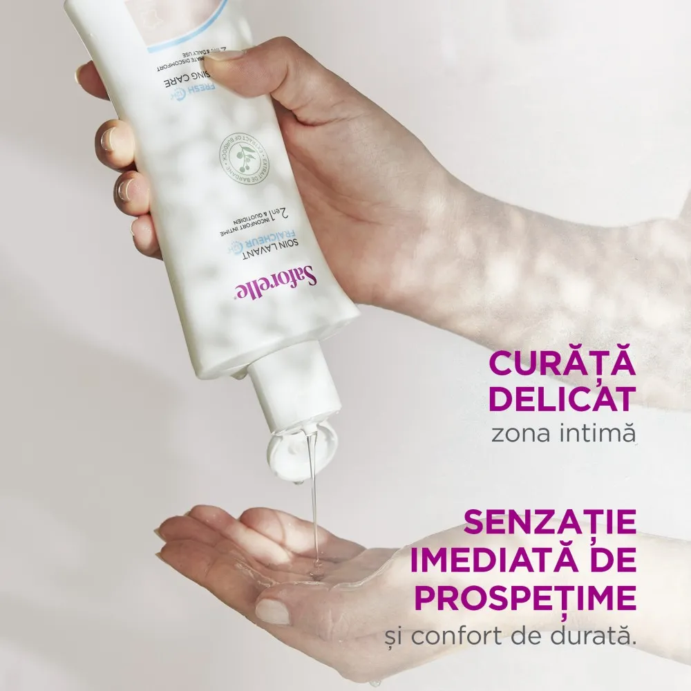 Gel igiena intima si corporala Fresh Saforelle, 250 ml, Laboratoarele Iprad