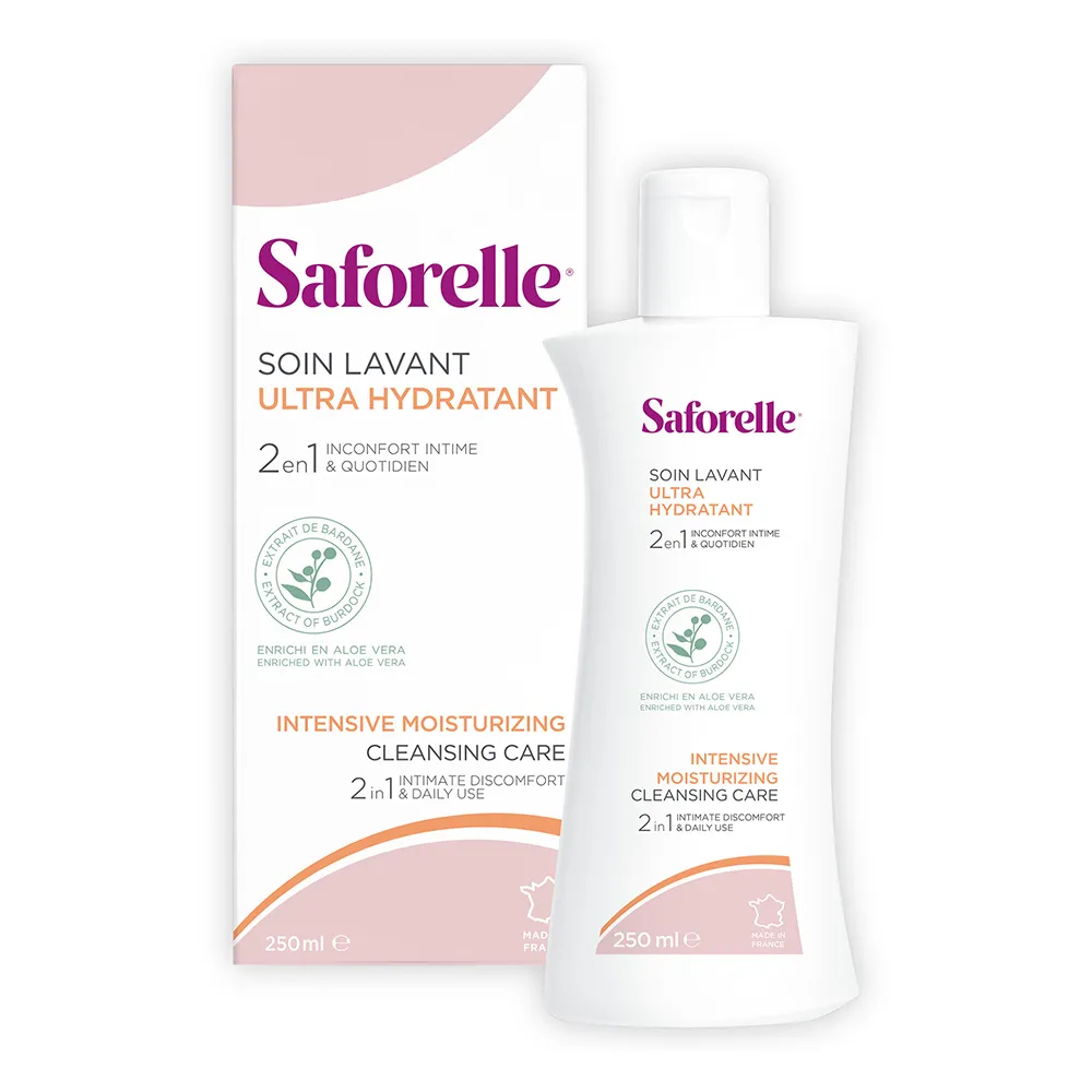 Gel igiena intima si corporala ultrahidratant Saforelle, 250 ml, Biocodex