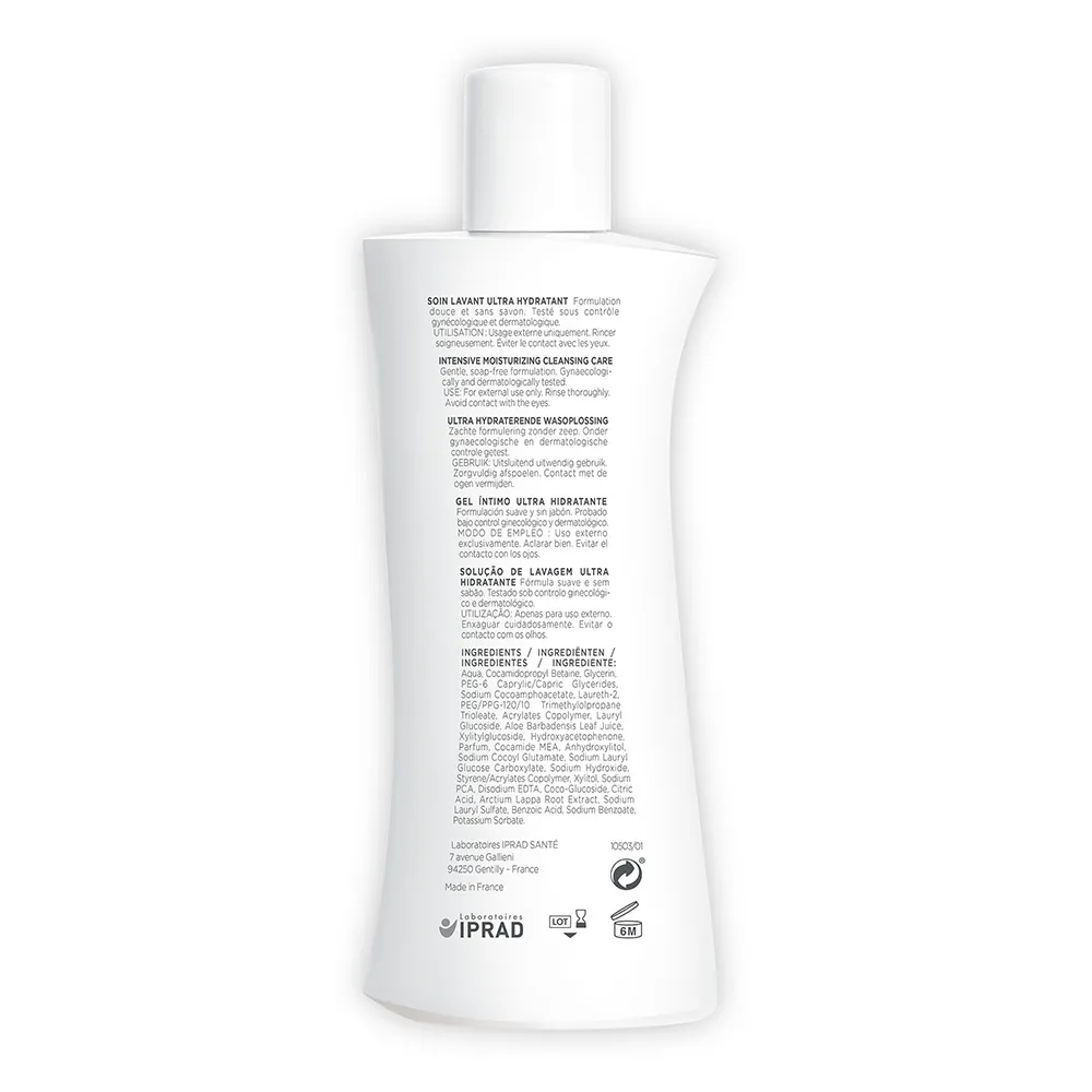 Gel igiena intima si corporala ultrahidratant Saforelle, 250 ml, Biocodex
