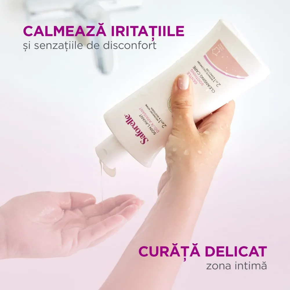 Gel ingrijire intima si corporala cu extract de brusture Saforelle, 250 ml, Laboratoarele Iprad
