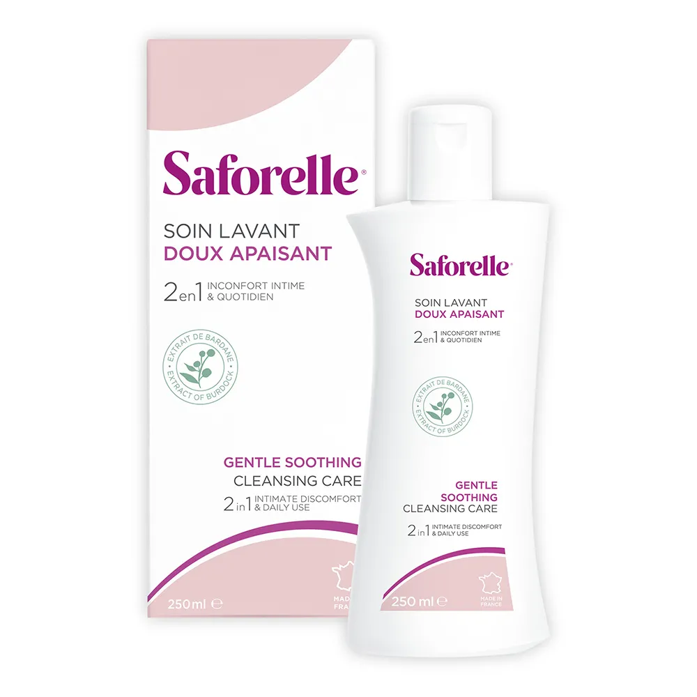 Gel ingrijire intima si corporala cu extract de brusture Saforelle, 250 ml, Laboratoarele Iprad