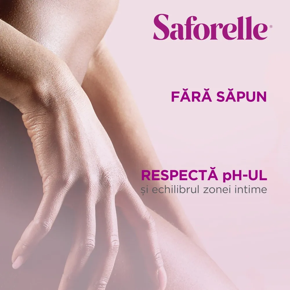 Gel ingrijire intima si corporala cu extract de brusture Saforelle, 250 ml, Laboratoarele Iprad