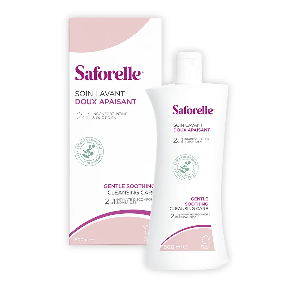 Gel ingrijire intima si corporala cu extract de brusture Saforelle, 500 ml, Biocodex