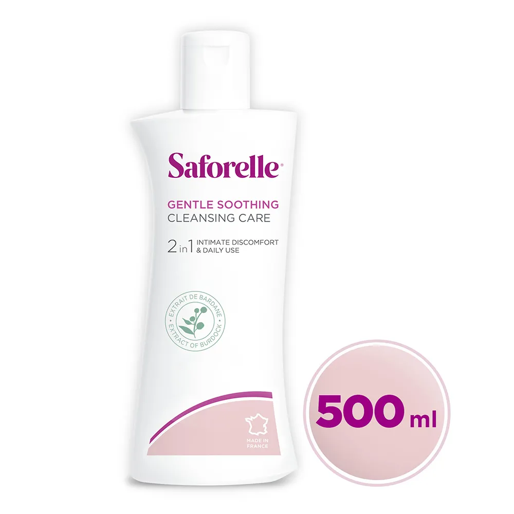 Gel ingrijire intima si corporala cu extract de brusture Saforelle, 500 ml, Biocodex