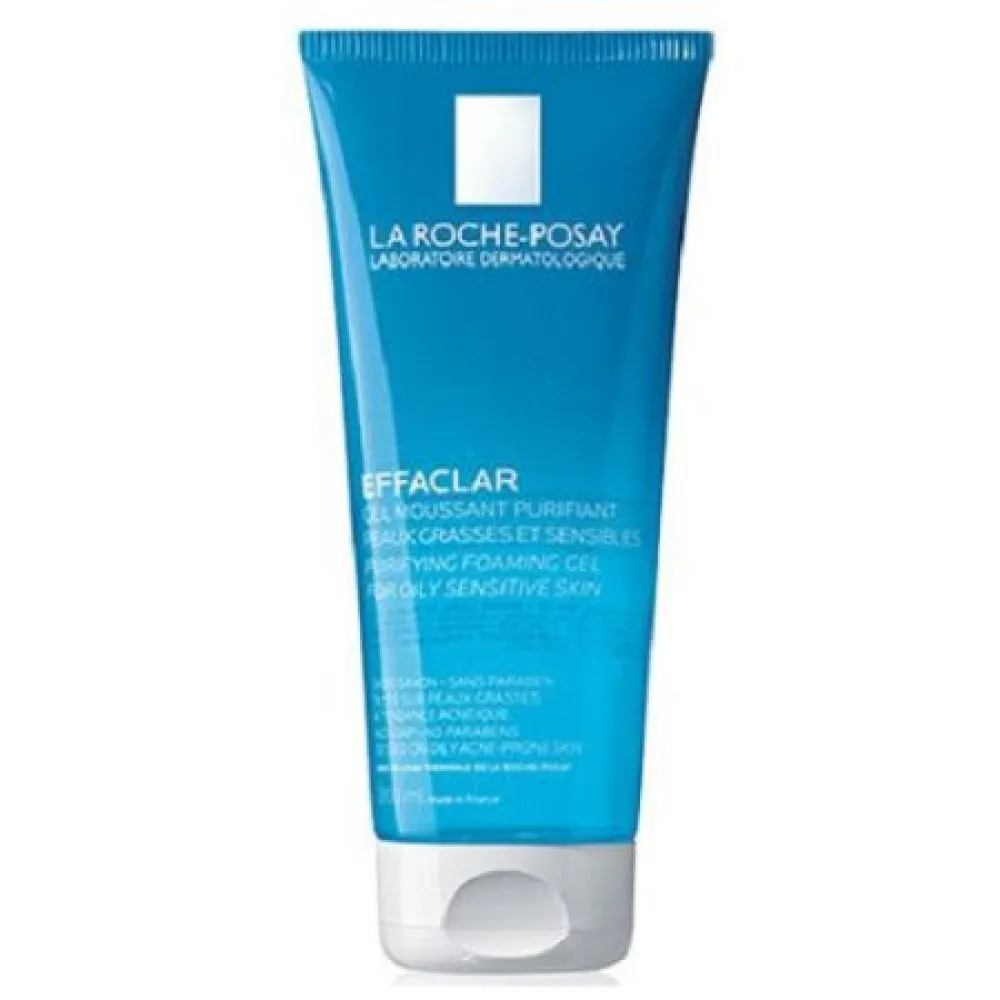 Gel spumant de curatare purifiant pentru ten gras cu tendinta acneica Effaclar, 200 ml, La Roche-Posay