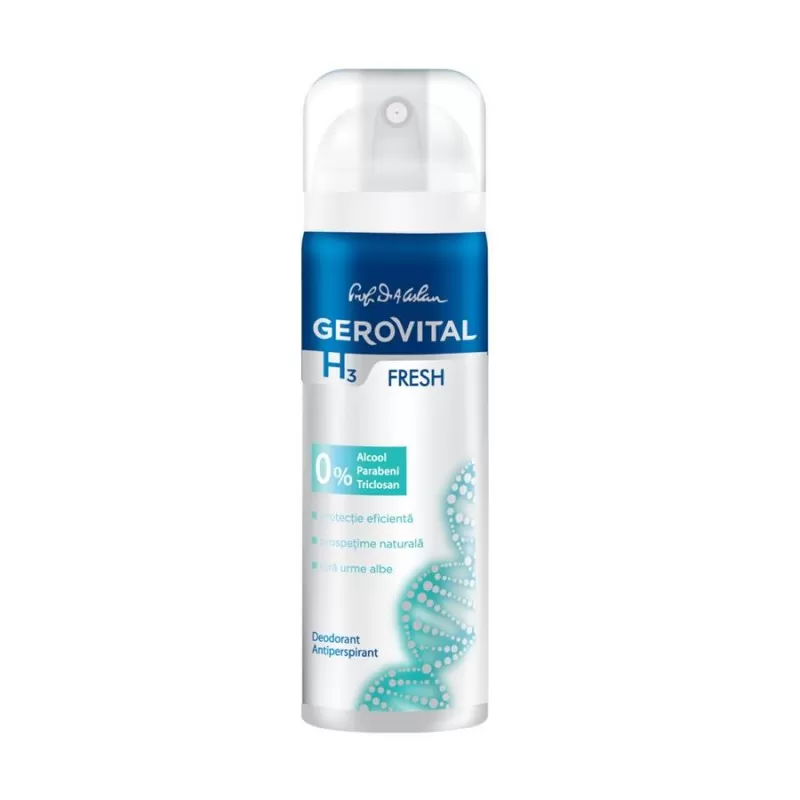 Deodorant antiperspirant Fresh, 150ml, Gerovital