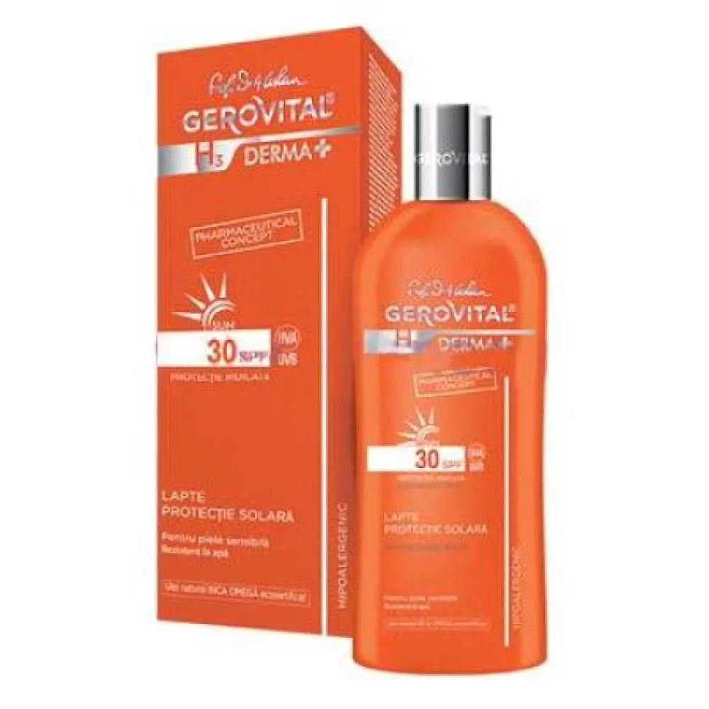 Gerovital H3 Derma Plus Lapte Protectie Solara SPF30 x 300ml