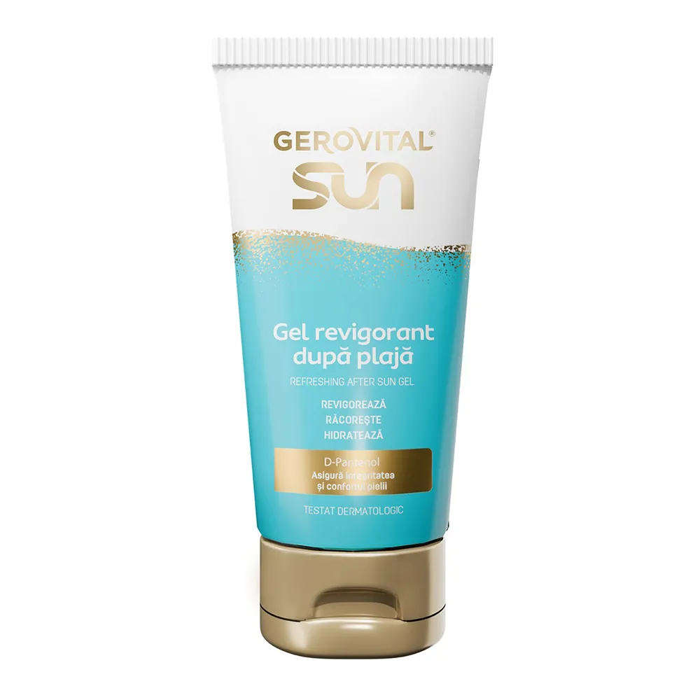 Gel Revigorant dupa Plaja, 150ml, Gerovital
