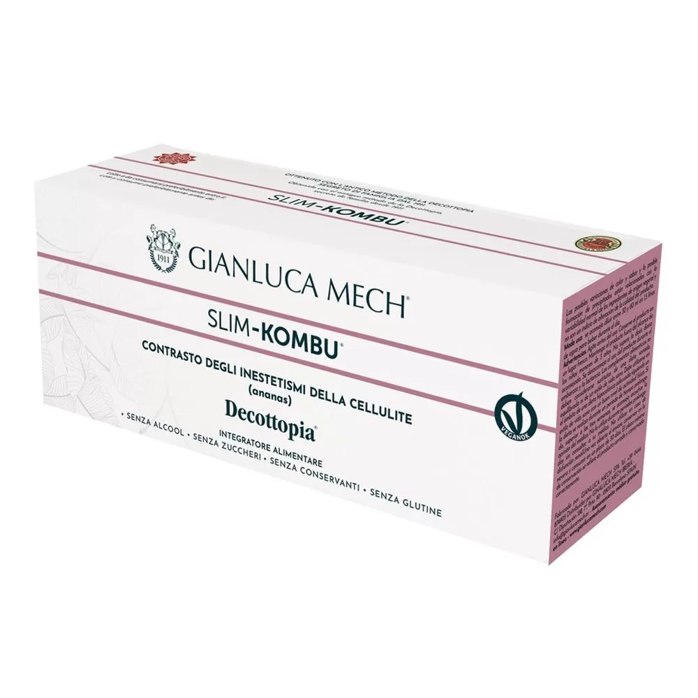 Gianluca Mech Slim-Kombu Supliment Anticelulitic fara Zahar 30 ml -stick x 8