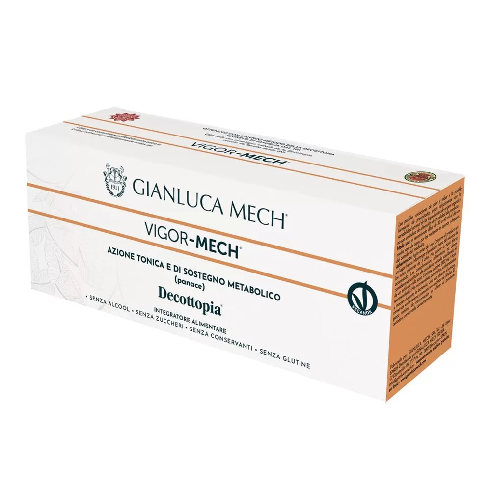 Gianluca Mech Vigor-Mech Supliment pentru Sporitivi fara Zahar si Gluten 30 ml -stick x 8