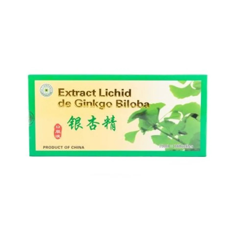 Ginkgo Biloba 10ml -fiole x 10 - Sanye