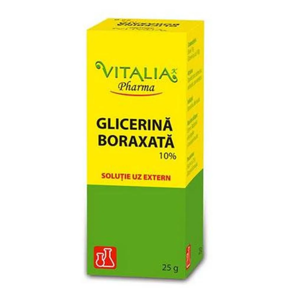 Glicerina boraxata, 25 g, Vitalia