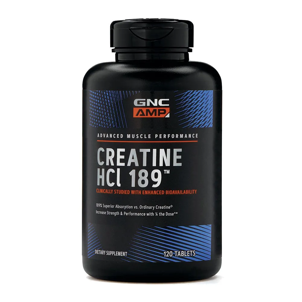 AMP Creatina HCL 189, 240 tablete, GNC