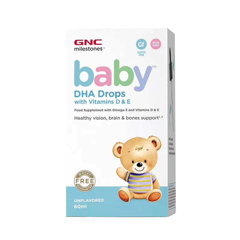 GNC Baby DHA Drops Vit. D-E x 60 ml