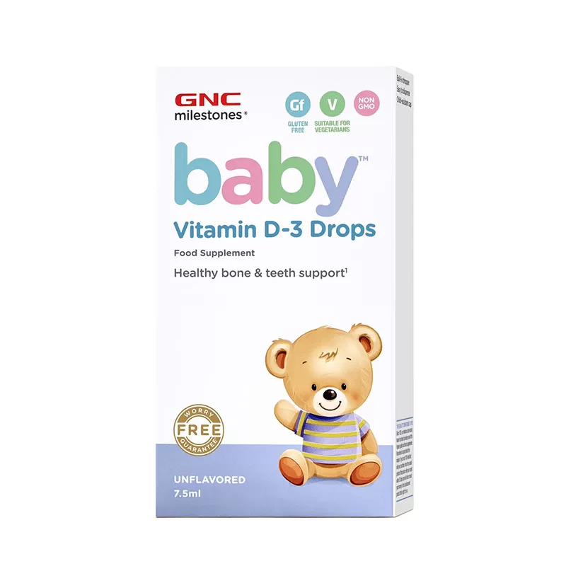 GNC Baby Vitamin D-3 Drops x 7.5ml