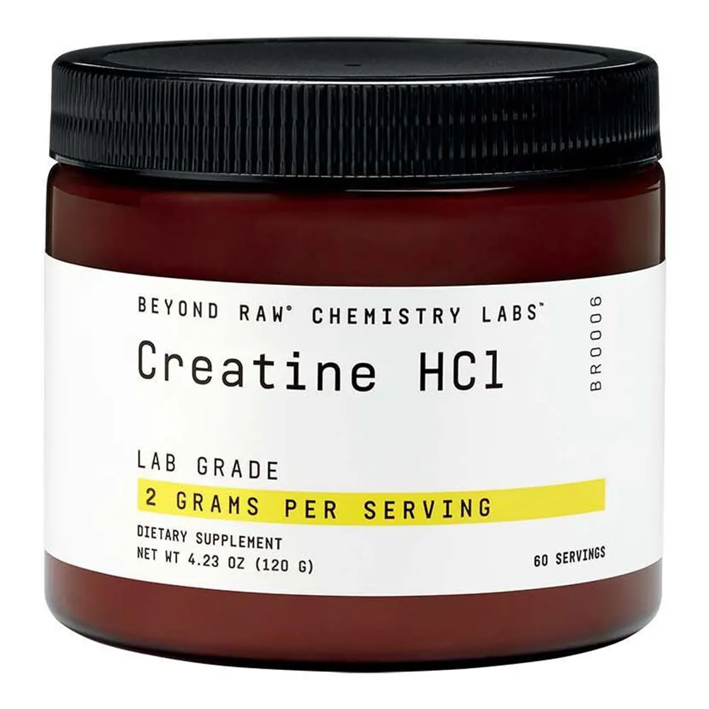 Beyond Raw Chemistry Labs Creatine HCl, pulbere, 120g, GNC
