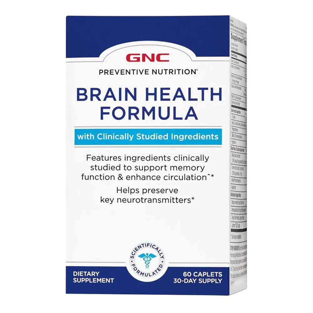 Brain Health Formula Preventive Nutrition (714112), 60 tablete, GNC