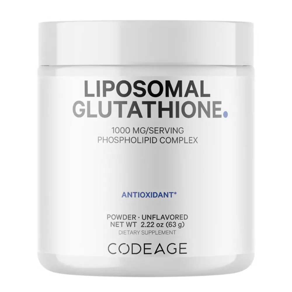 CodeAge Liposomal Glutathione, Glutation Lipozomal Pudra 1000 mg, 63g, GNC