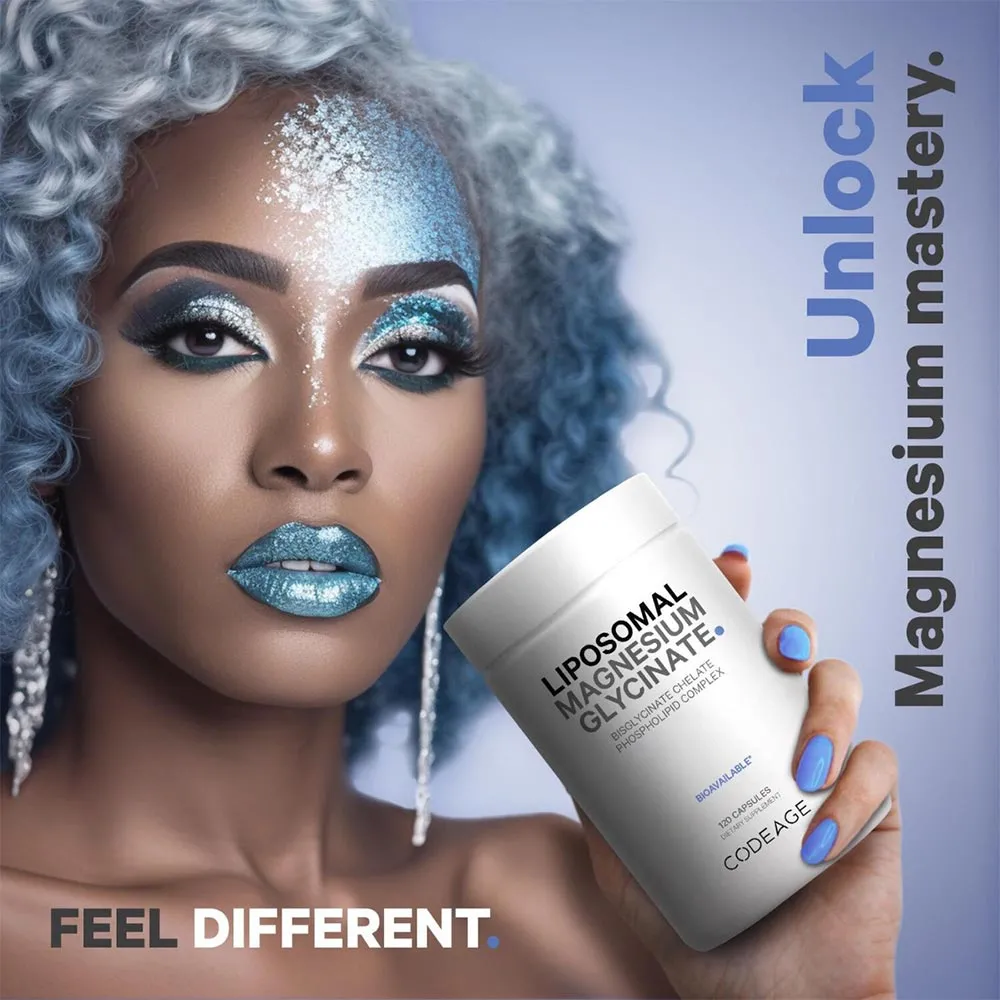 Magneziu Bisglicinat Lipozomal cu BioPerine® - Formula Avansata pentru Absorbtie Superioara, 120 capsule, GNC