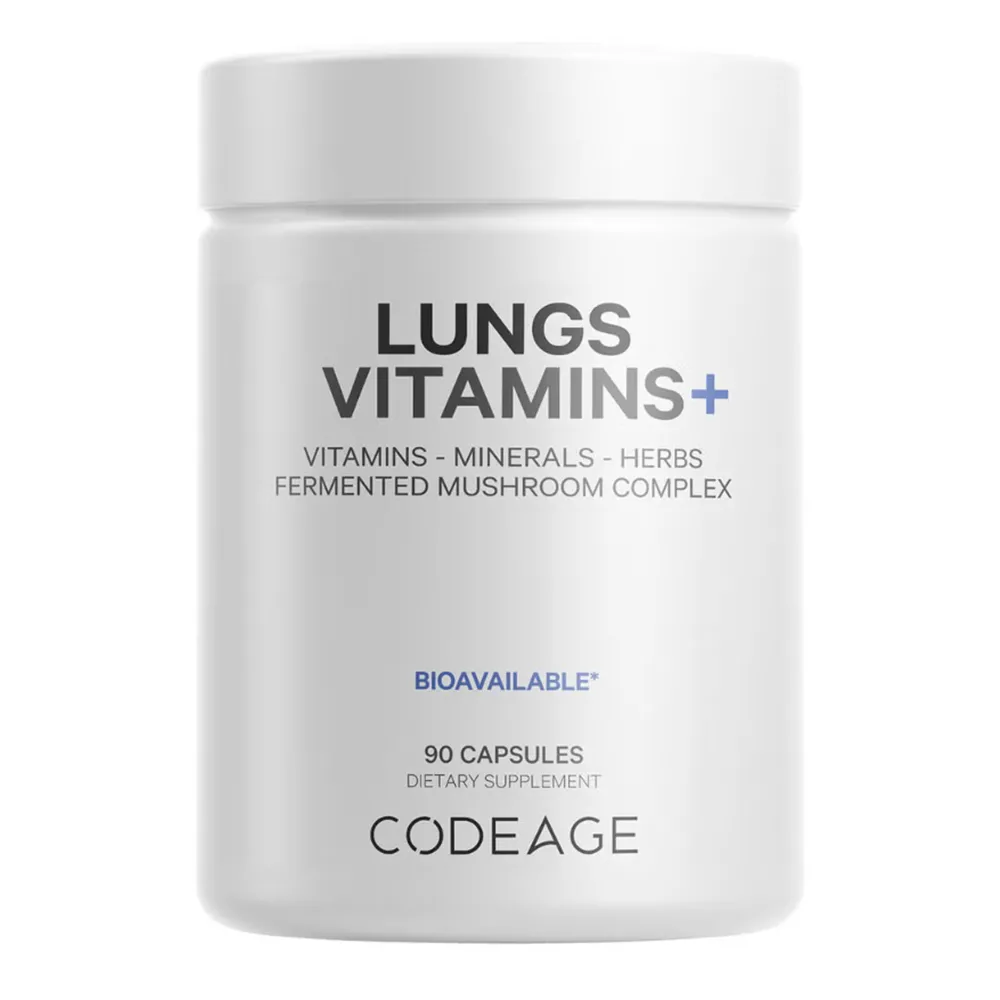 Formula Complexa pentru Imbunatatirea Respiratiei CodeAge, 90 capsule, GNC