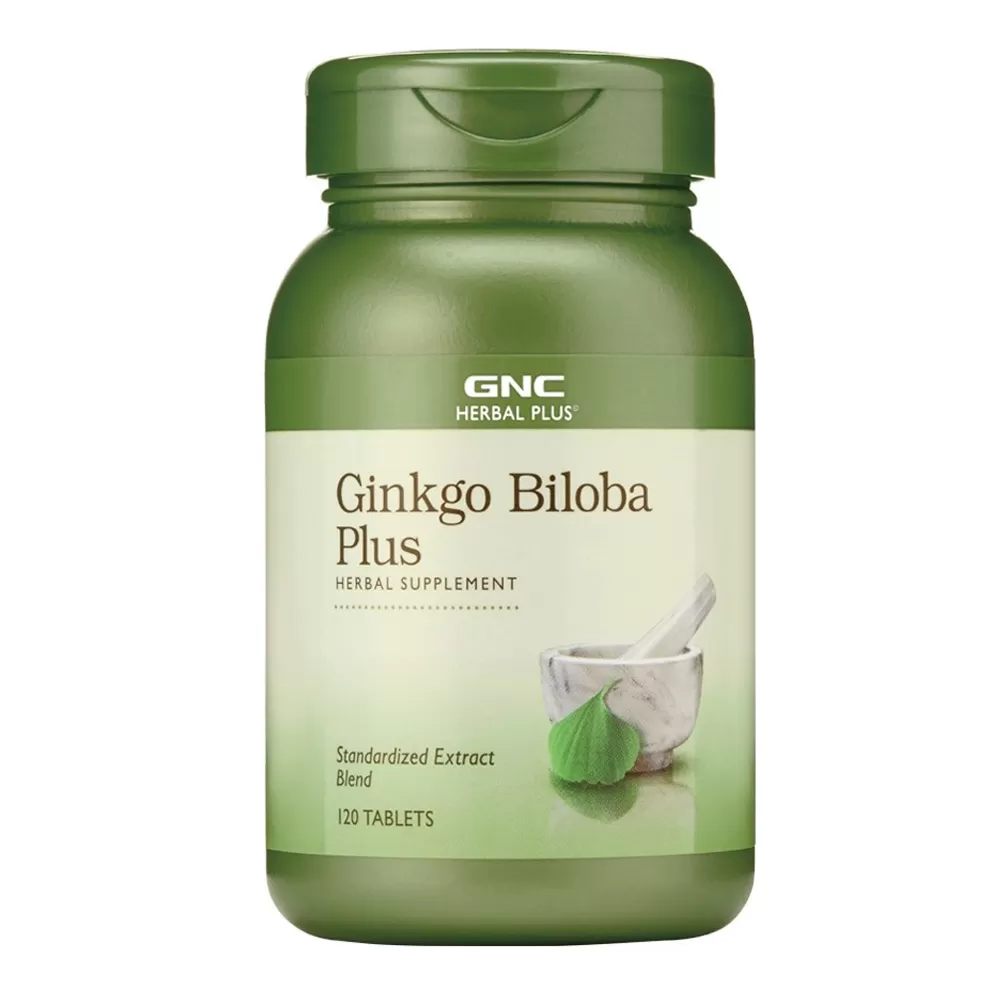 GNC Herbal Plus Ginkgo Biloba Plus -tablete x 120
