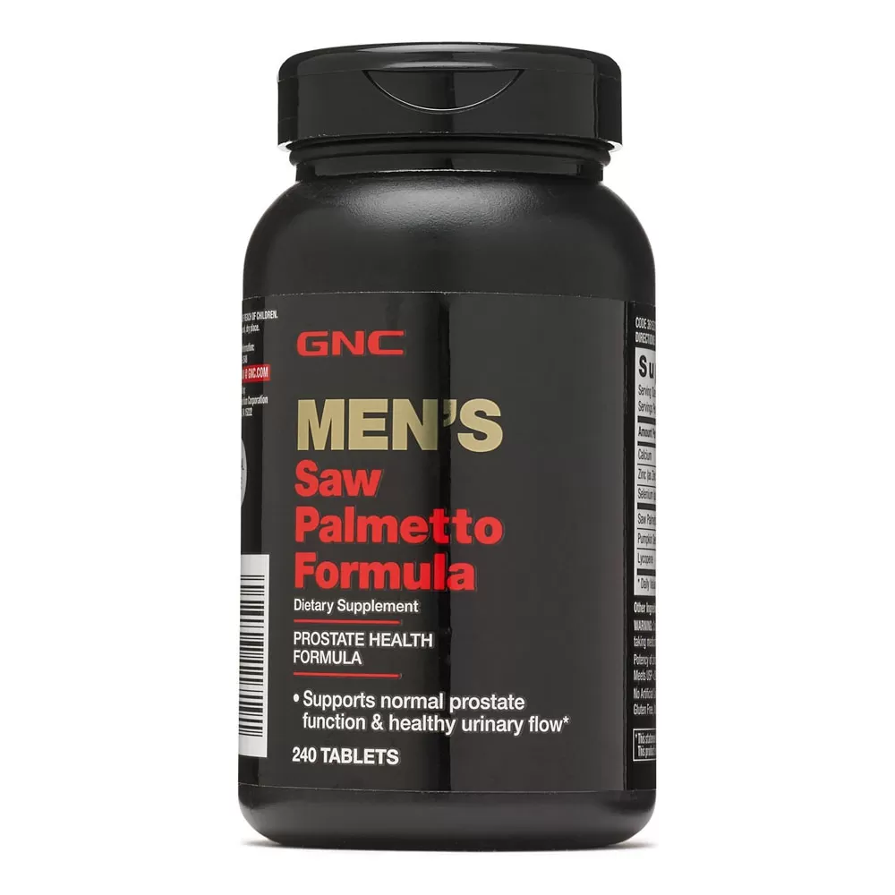 Gnc Men's Saw Palmetto Formula, Extract Din Palmier Pitic, 240 Tb