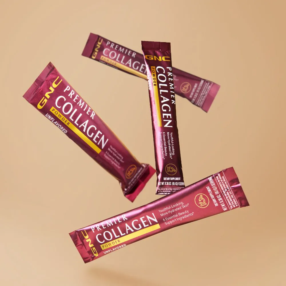 Premier Collagen Powder Formula Premium de Colagen fara Aroma, 20 plicuri x 10.01g, GNC