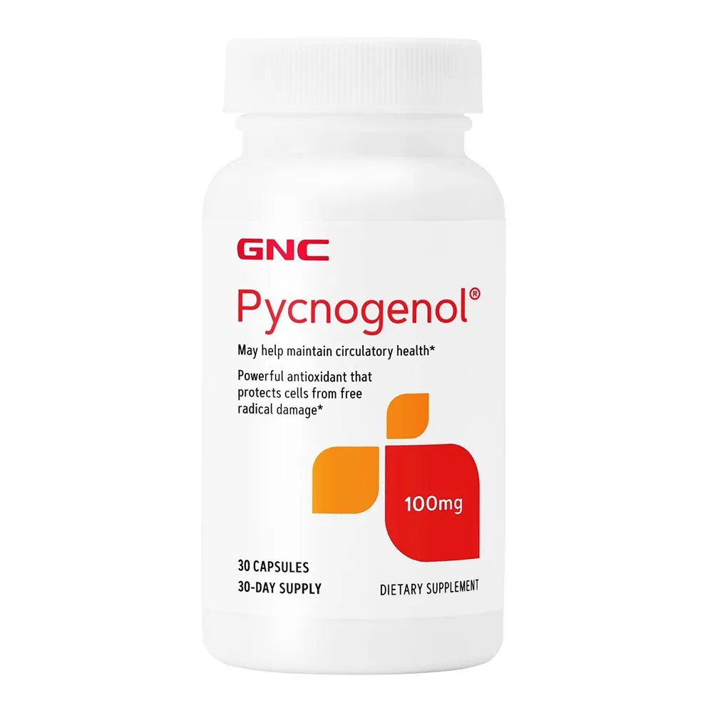 Pycnogenol 100mg, 30 capsule, GNC - Pret Avantajos | Minifarm