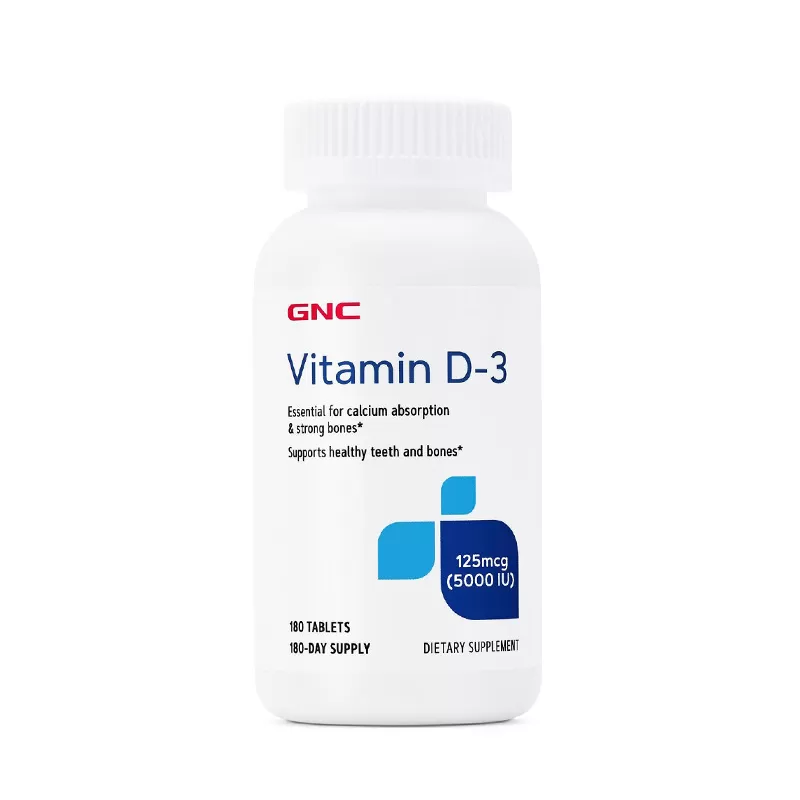 GNC Vitamina D3 5000IU - tablete x 180