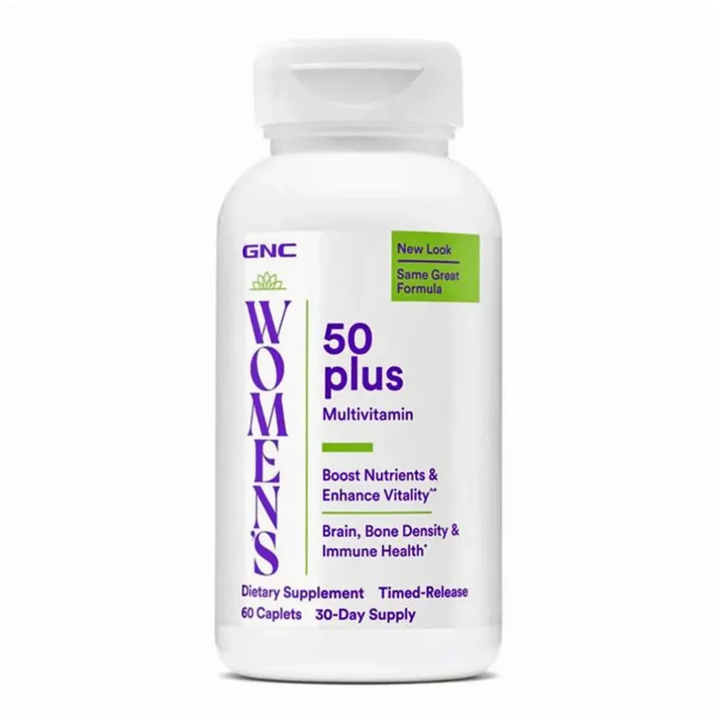 Multivitamine Si Minerale Pentru Femei, Women's 50 Plus, 60 tablete, GNC