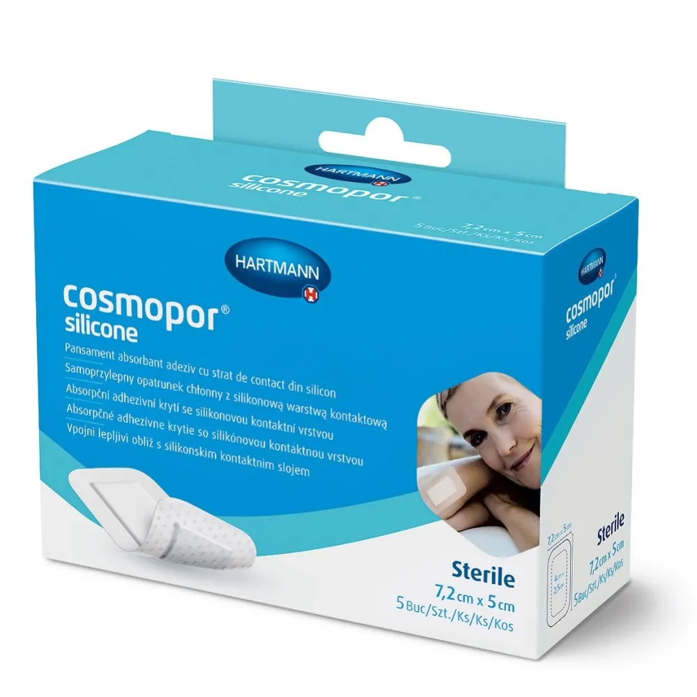 Hartmann Cosmopor Silicone 7.2/5cm x 5