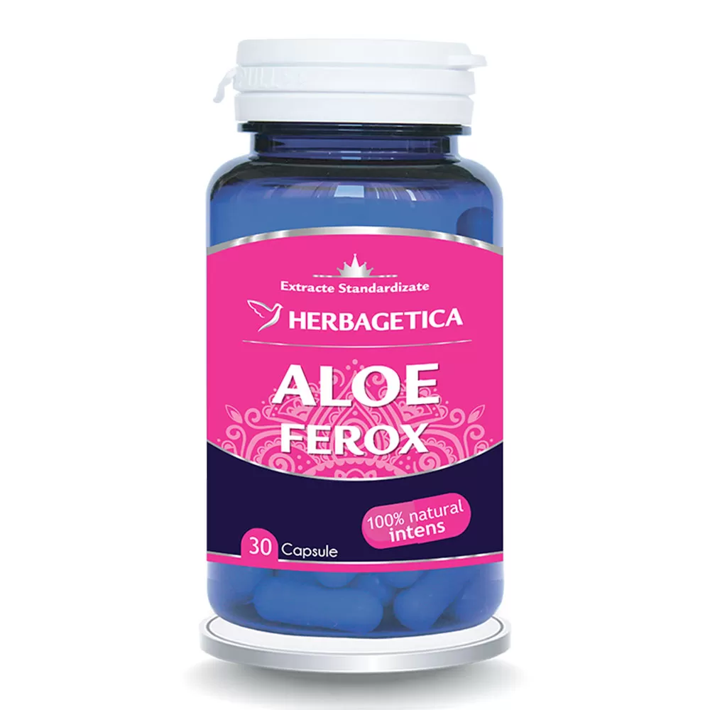 Aloe Ferox, 30 capsule, Herbagetica