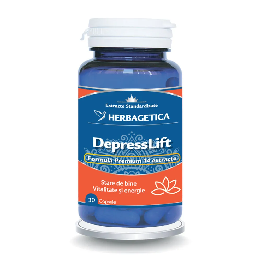 DepressLift, 30 capsule, Herbagetica