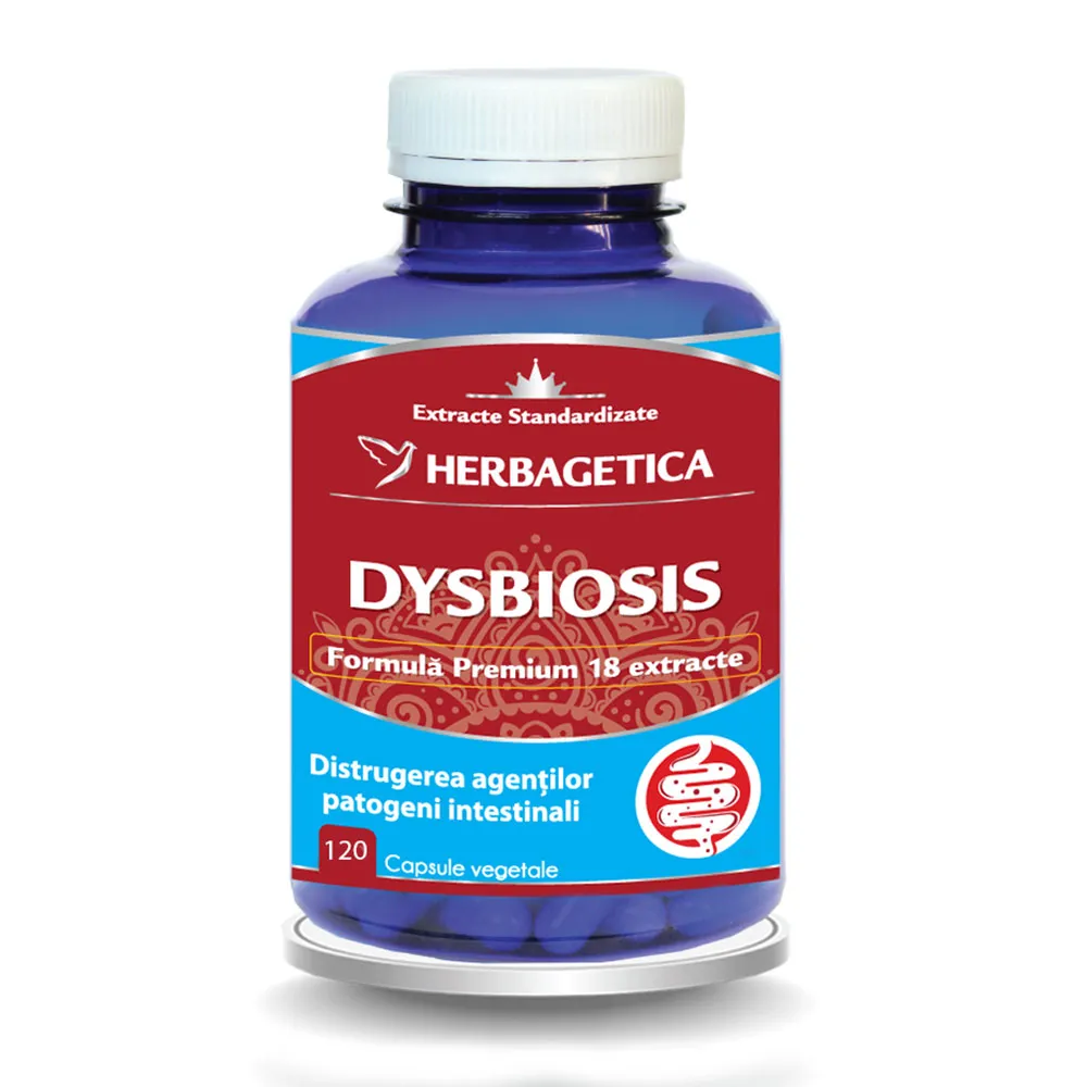 Dysbiosis, 120 capsule, Herbagetica