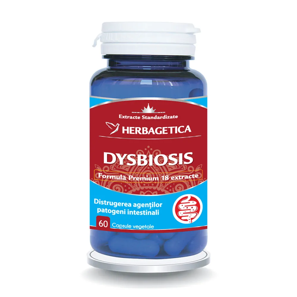 Dysbiosis, 60 capsule, Herbagetica