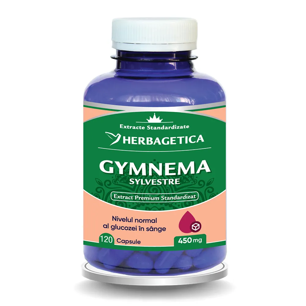 Gymnema Sylvestre, 120 capsule, Herbagetica
