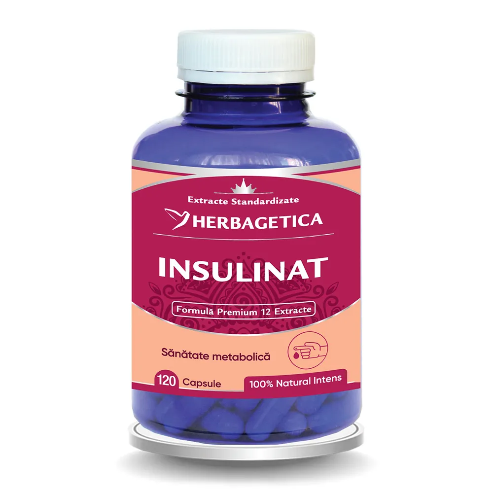 Insulinat, 120 capsule, Herbagetica