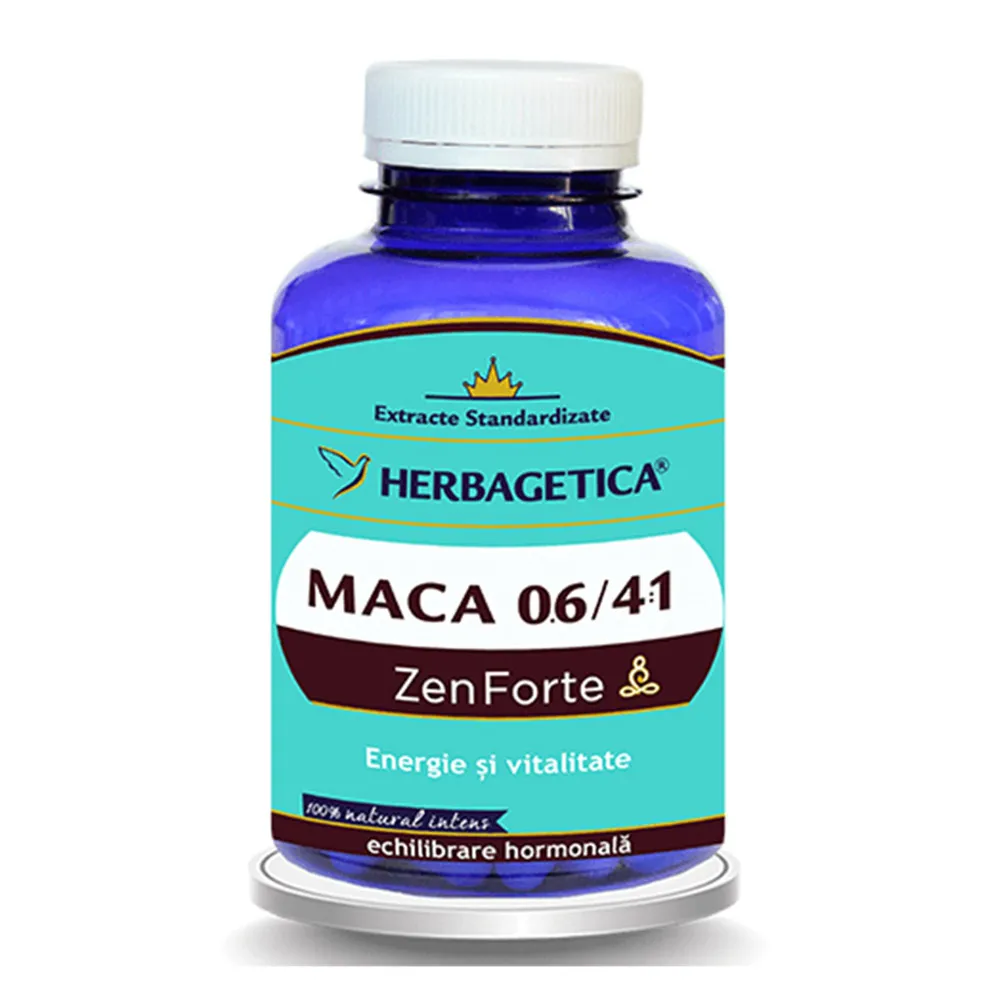Maca Zen Forte 06/41, 120 capsule, Herbagetica