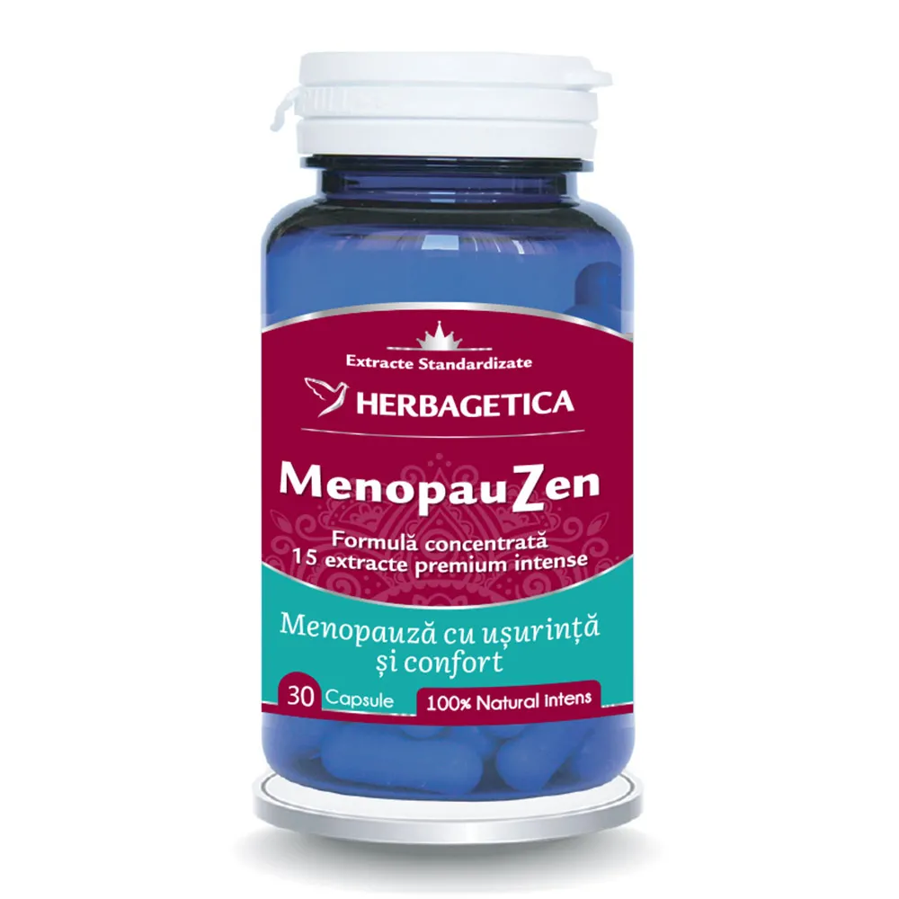 MenopauZen, 30 capsule, Herbagetica