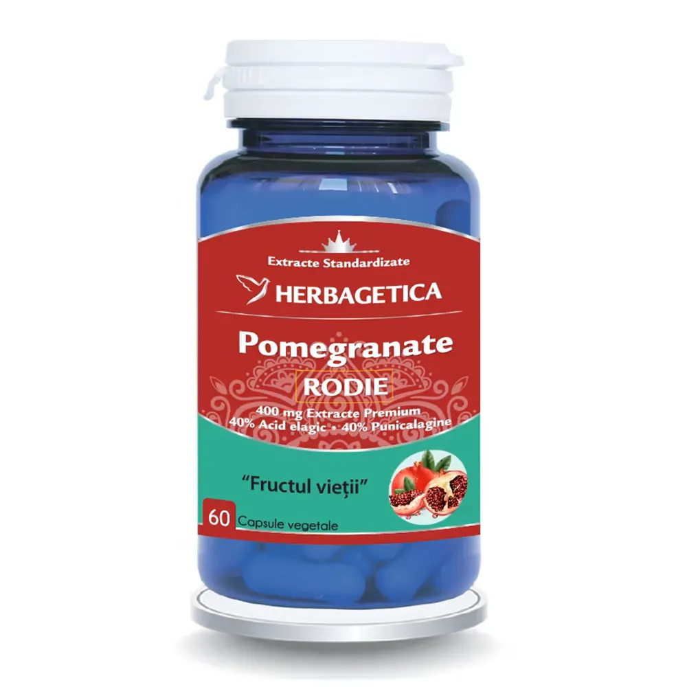 Pomegranate Rodie, 60 capsule, Herbagetica