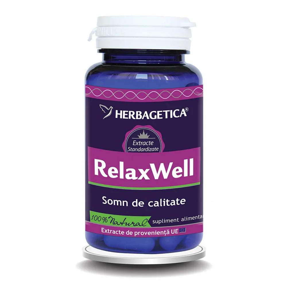 Relax Well, 60 capsule, Herbagetica