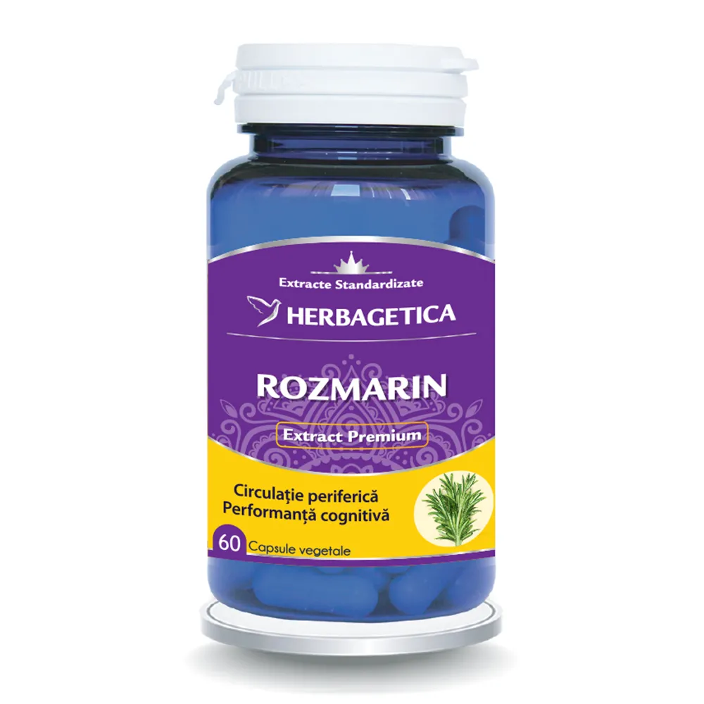 Rozmarin, 60 capsule, Herbagetica