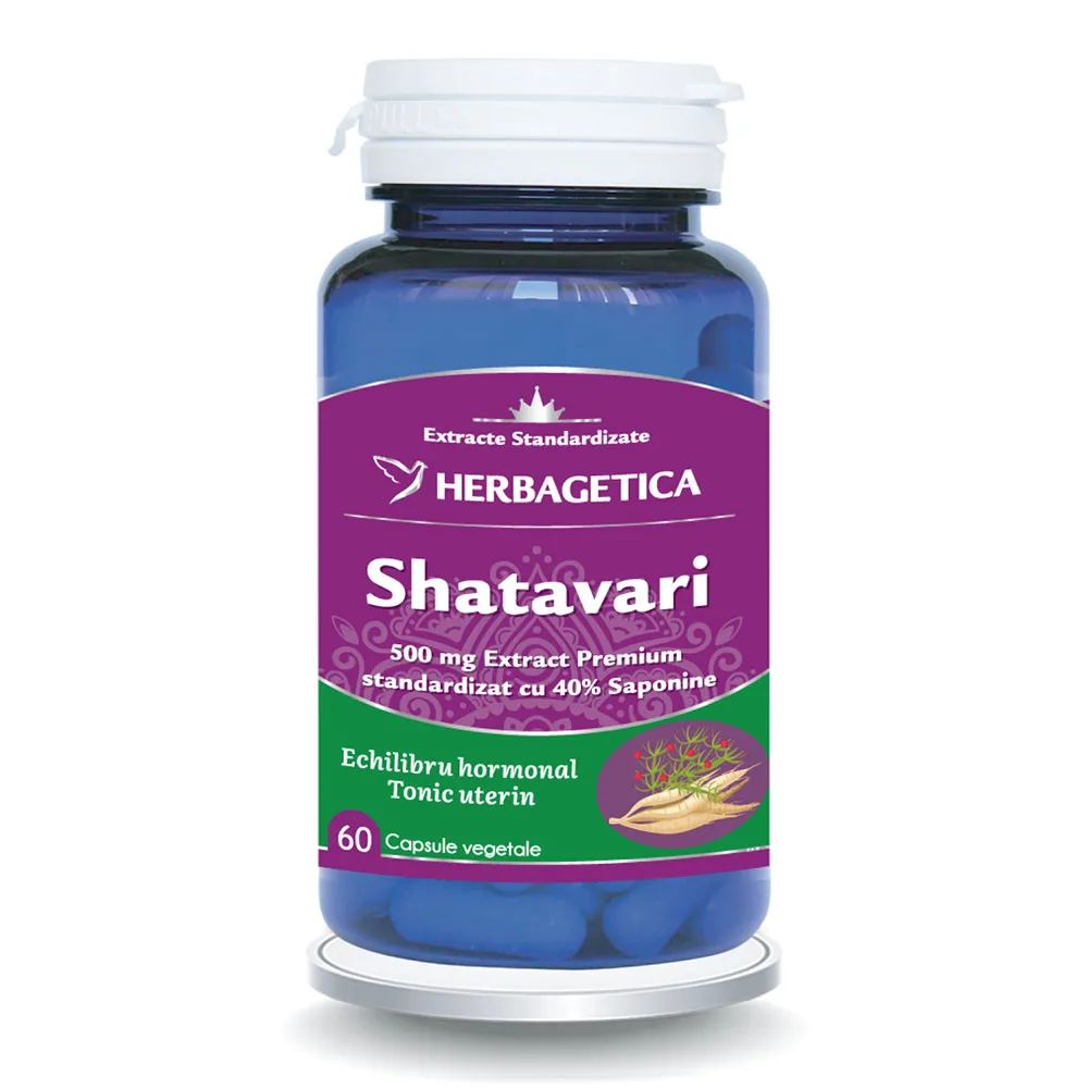 Shatavari, 60 capsule, Herbagetica